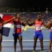 Descalifican relevo mixto 4×100 de RD y pierde medalla de oro