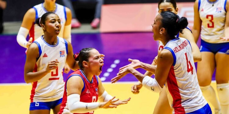 Puerto Rico vence RD y avanza directo a semifinales Voleibol