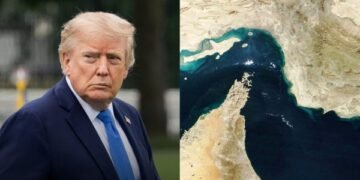 Donald Trump plantea poner su nombre al estrecho de Ormuz