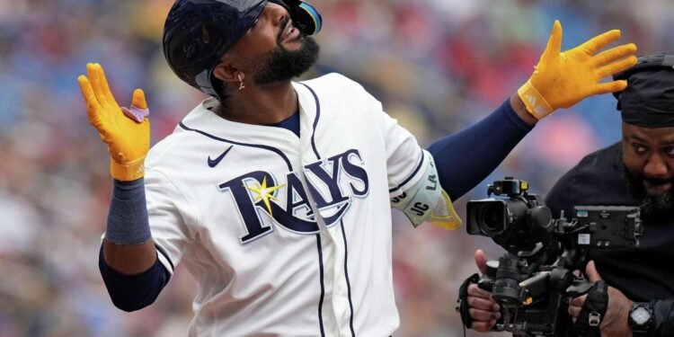 Junior Caminero repite como jugador mas valioso de los Rays
