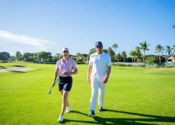 Leyenda juega por primera vez en campos de golf Casa Campo
