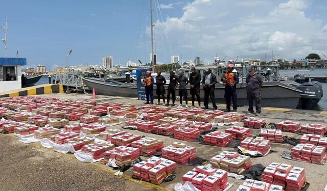 COLOMBIA: Las autoridades incautan 7,6 toneladas cocaína