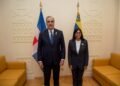 Abinader y Delcy Rodríguez abordan cooperación energética, relaciones consulares y turismo en reunión bilateral en Roma, Italia