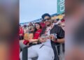 Fanáticos del Licey y el Escogido disfrutan de un domingo de béisbol en el Quisqueya