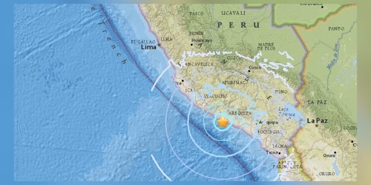 Sismo de magnitud 5,1 remece la costa sur de Perú, pero descartan tsunami