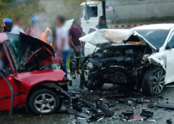 Cinco muertos deja accidente en Circunvalación Santo Domingo