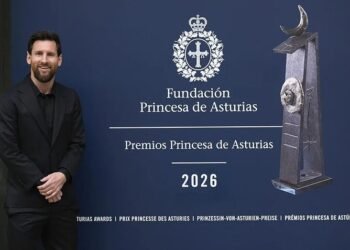 Messi recuerda su etapa dorada en el Barcelona antes de recibir el Premio Princesa de Asturias