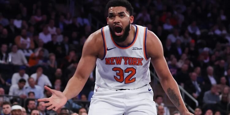 Karl-Anthony Towns anota 19 en derrota de Knicks en la NBA